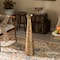Uniquewise Brushed Paint Unique Straight Design Metal Floor Vase for Entryway, Living or Dining Room, Large QI004445.L - alternate 5